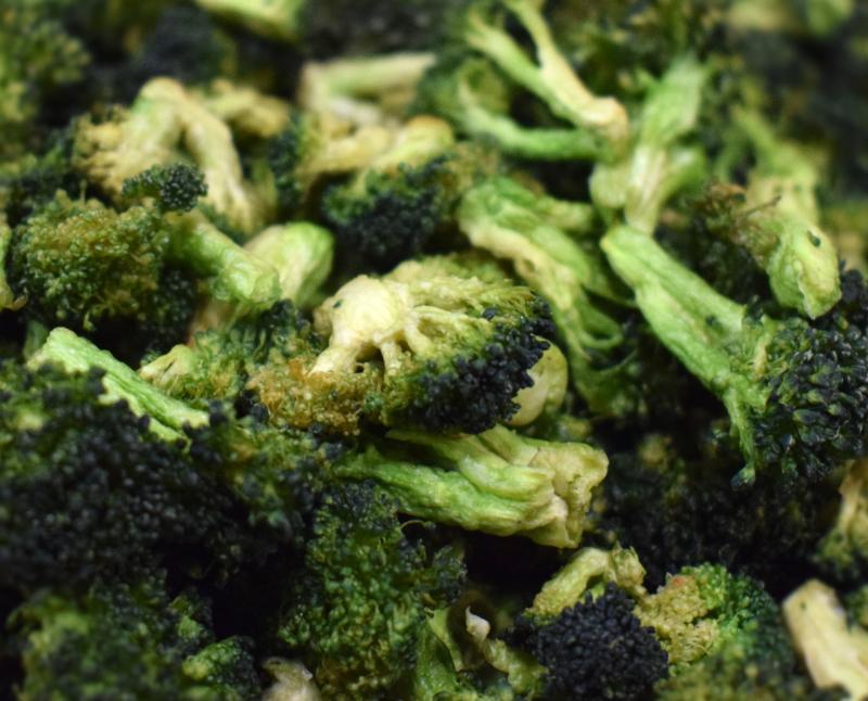Broccoli treated by D.I.C.